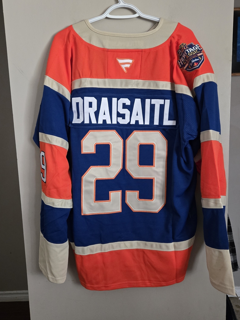 Edmonton Oilers Fanatics Draisaitl NHL Battle Of Alberta Heritage Classic Men XL